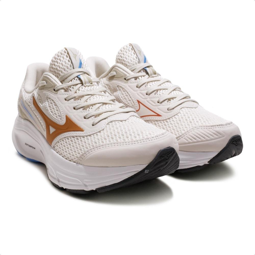 Tênis Mizuno Hawk 6 Feminino Bege 3