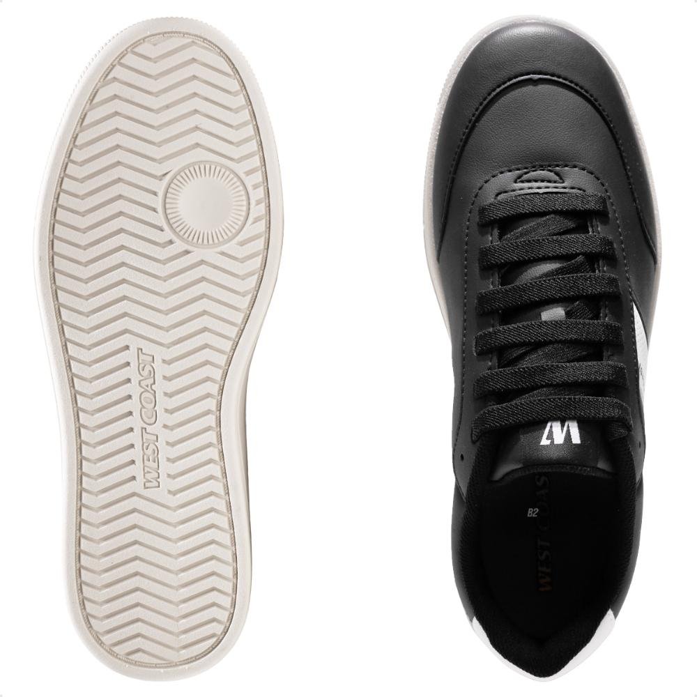 Tênis West Coast Original Masculino Preto/Branco 6