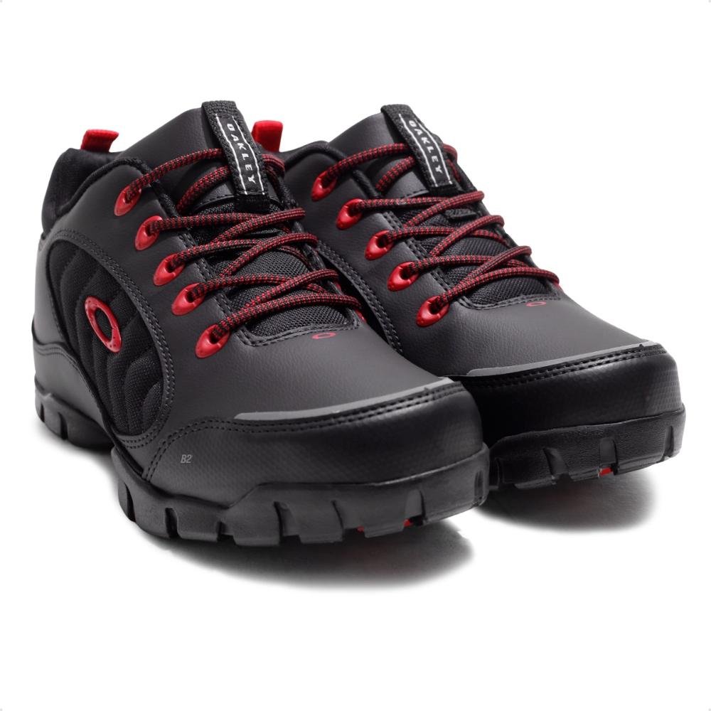 Tênis Oakley Halftrack III Low Masculino Preto/Vermelho 3