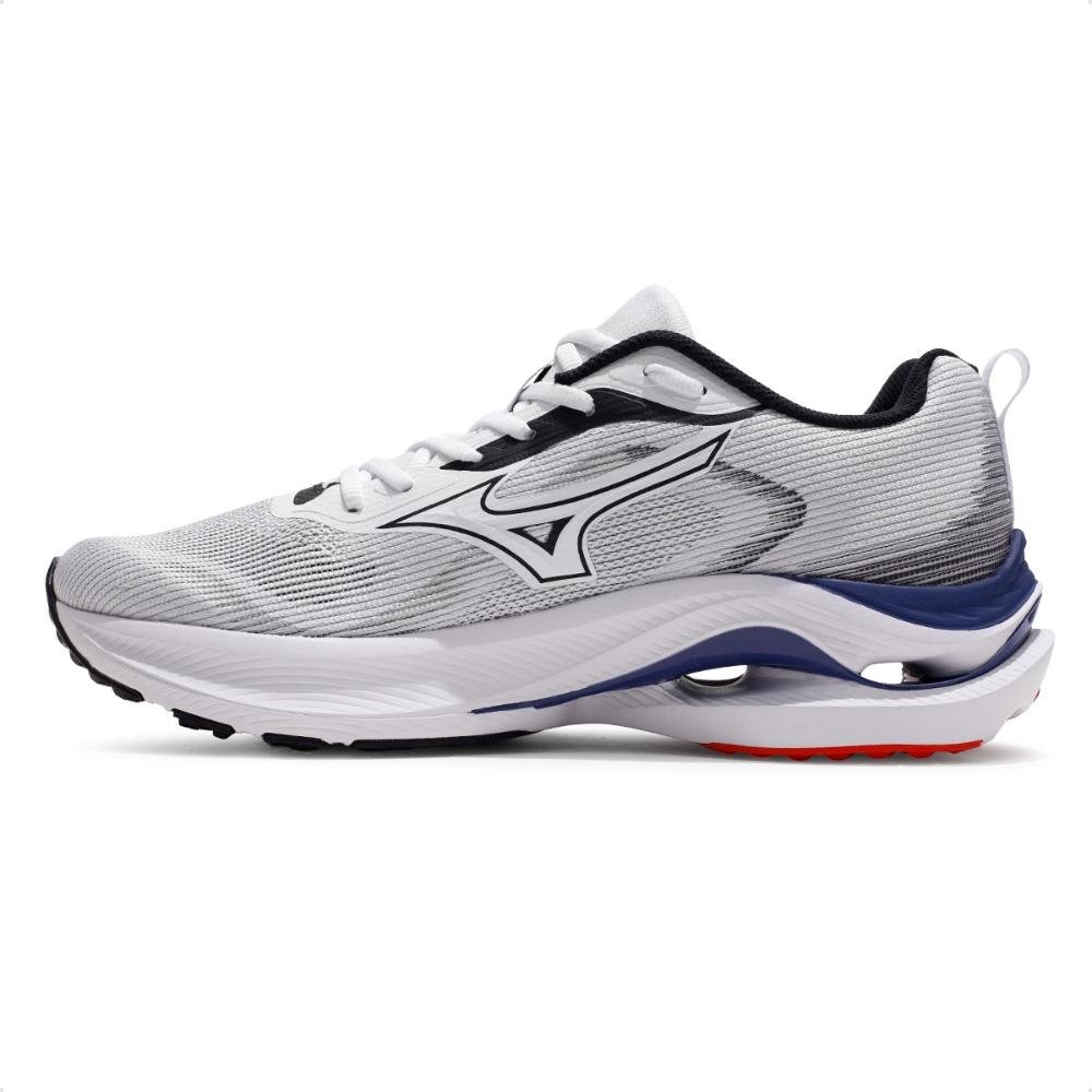 Tênis Mizuno Wave Vitality 7 Masculino Branco/Preto 2