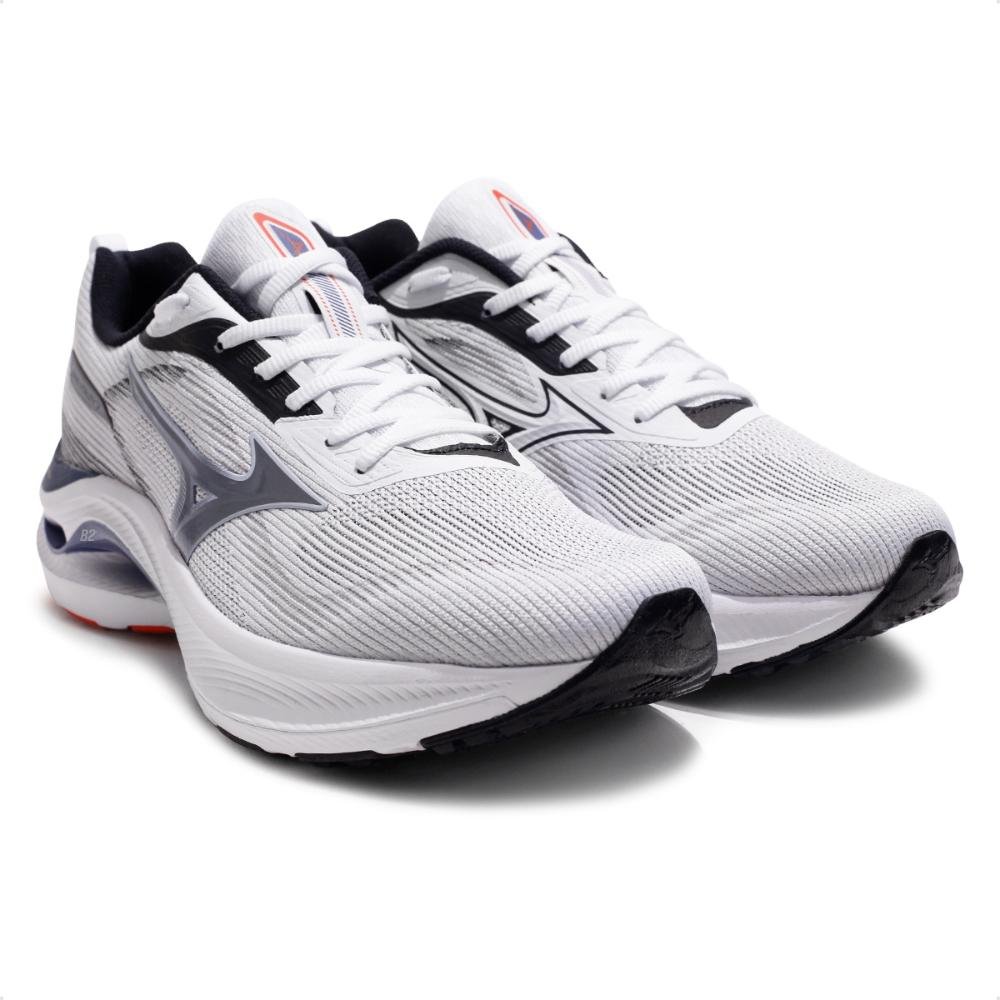 Tênis Mizuno Wave Vitality 7 Masculino Branco/Preto 3