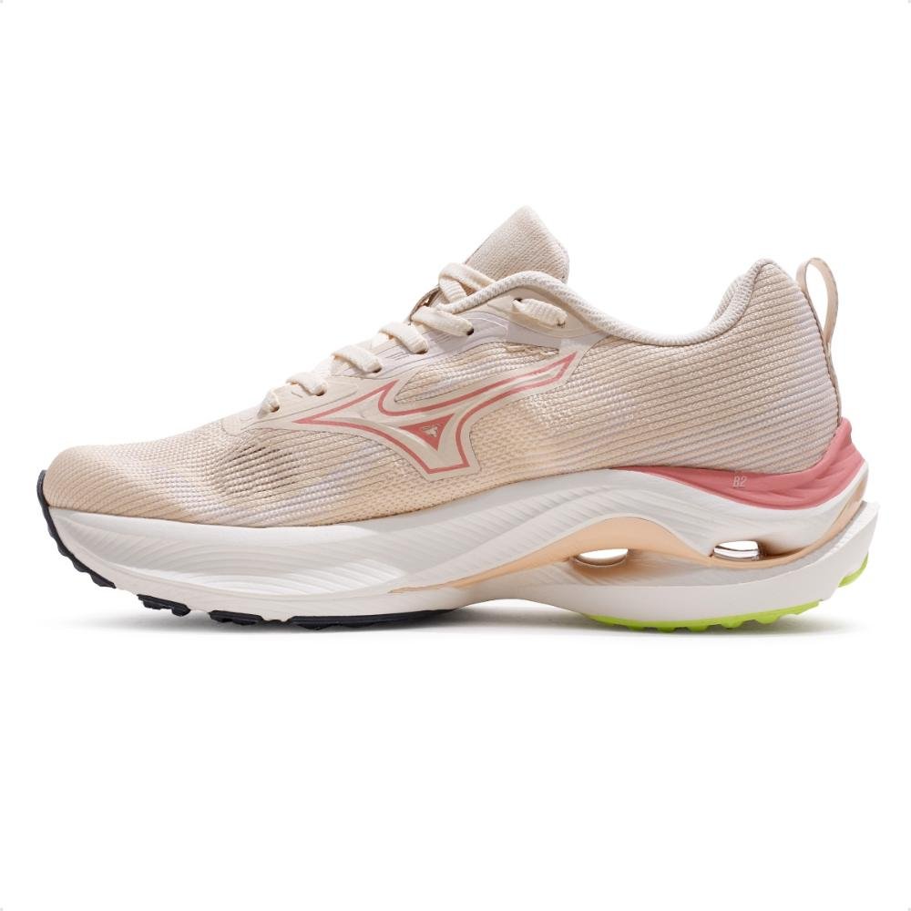Tênis Mizuno Wave Vitality 7 Feminino Bege 2