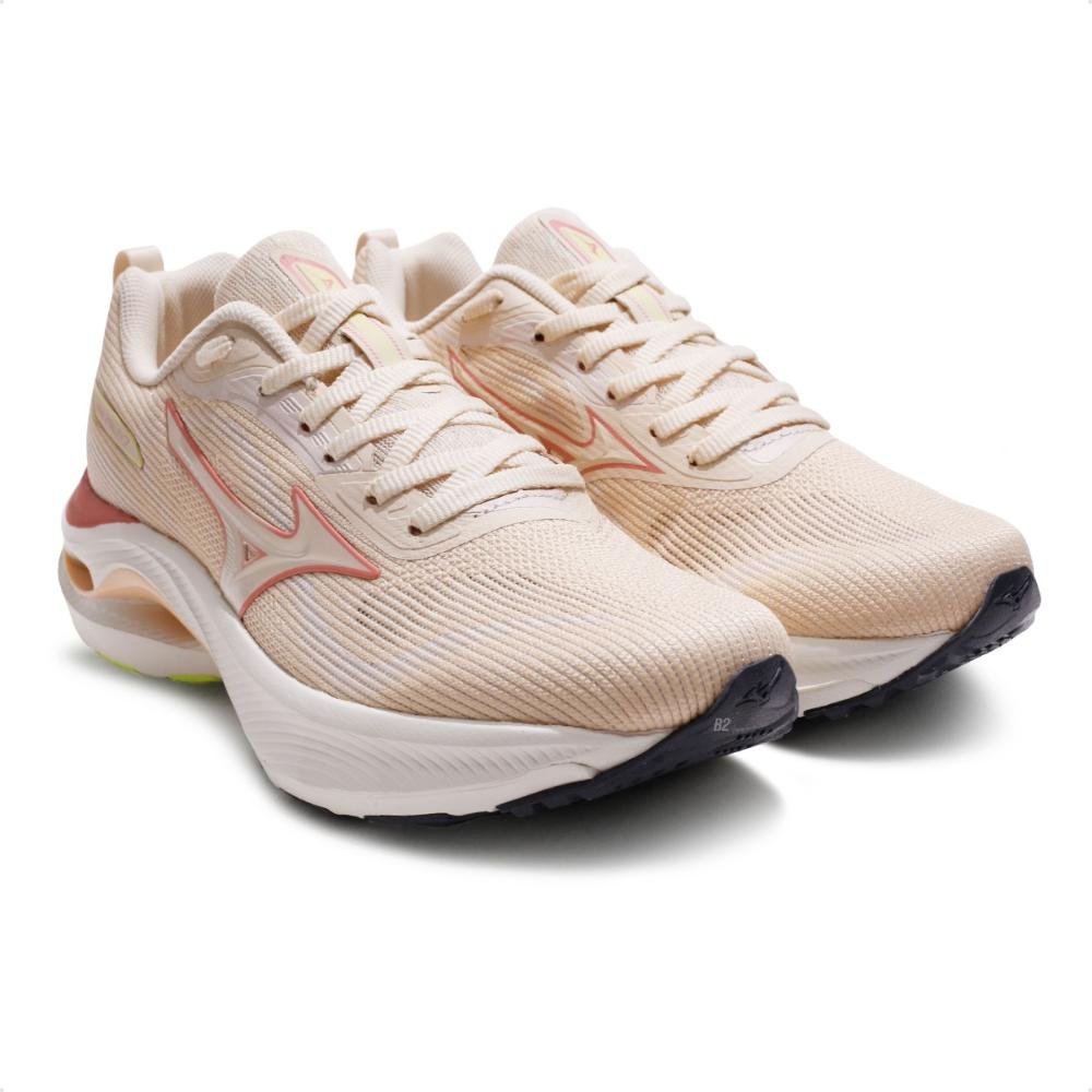 Tênis Mizuno Wave Vitality 7 Feminino Bege 3