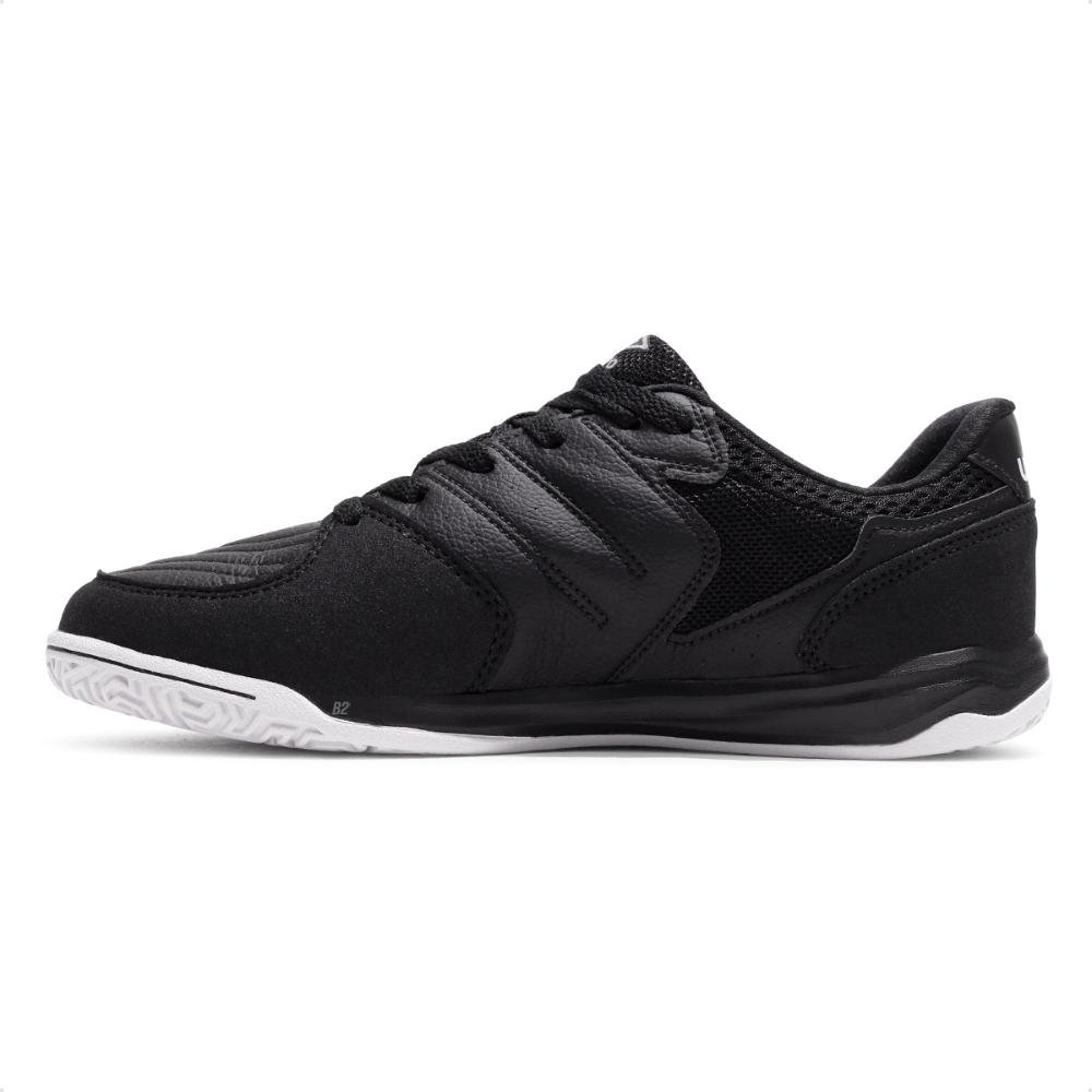 Chuteira Futsal Umbro Pro Challenge Uptake Masculina Preto/Branco 2