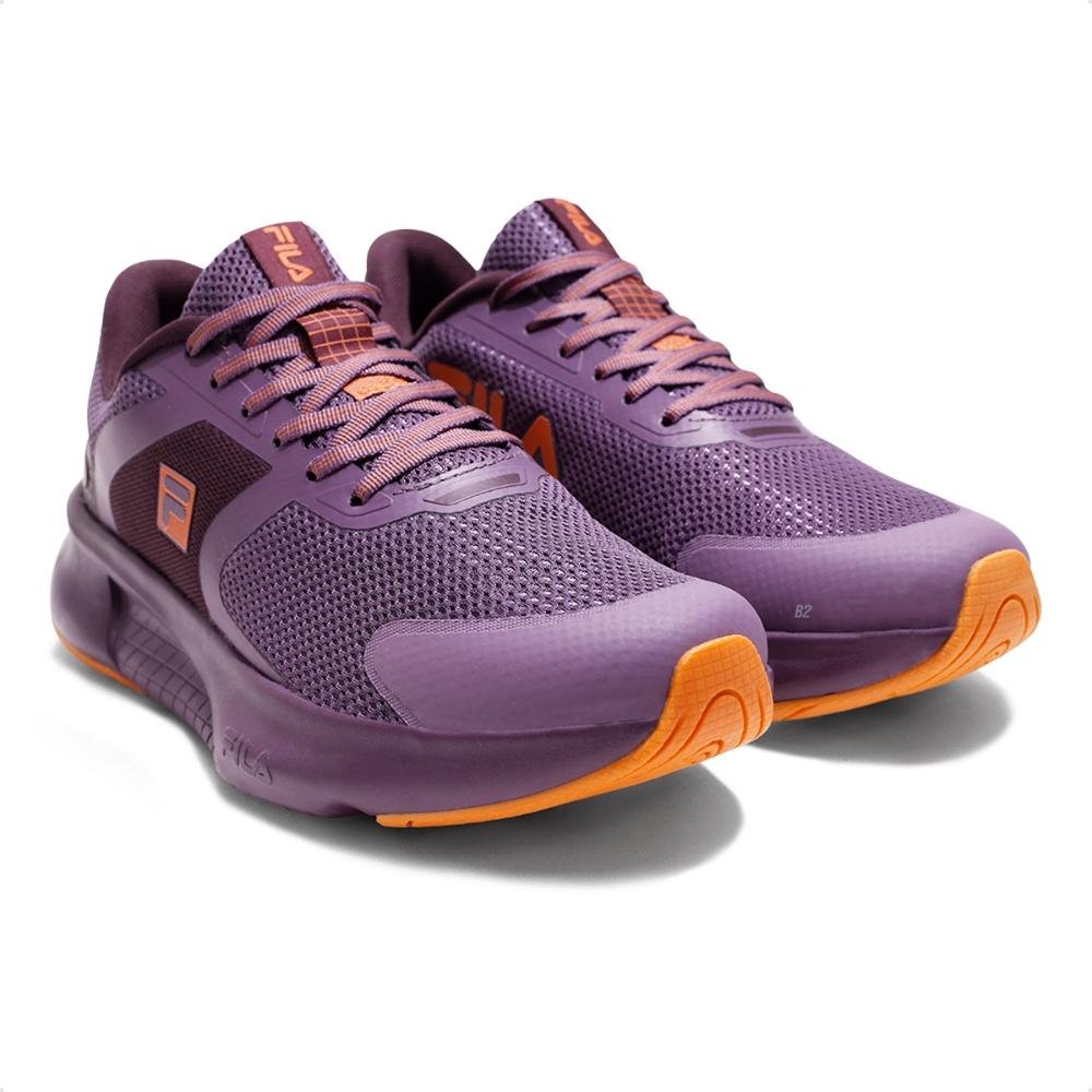 Tênis Fila Driver Masculino Roxo/Laranja 3