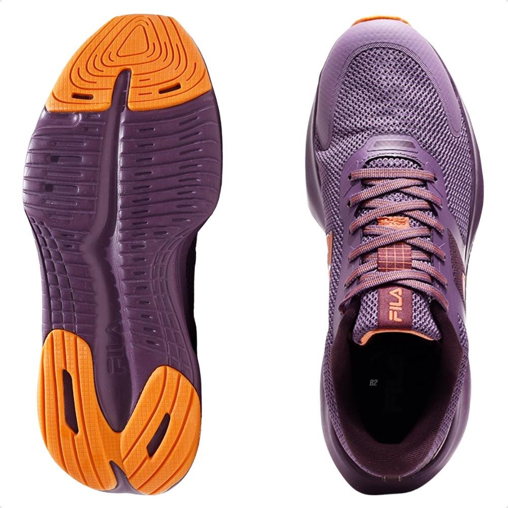 Tênis Fila Driver Masculino Roxo/Laranja 6