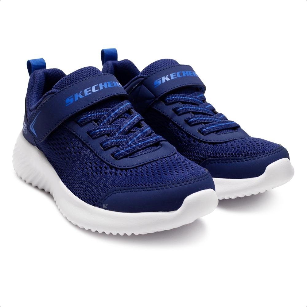 Tênis Skechers Bounder - Quantarun Infantil Azul 3