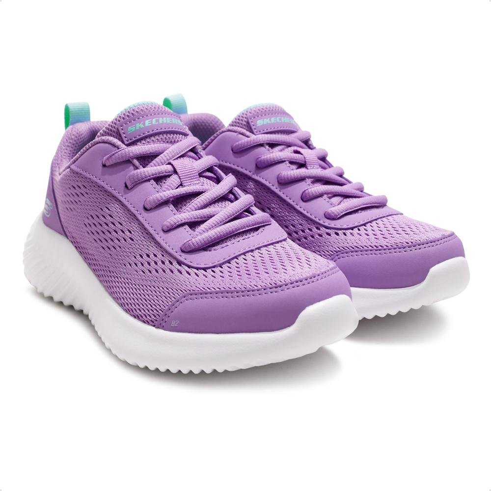 Tênis Skechers Bounder Ez Breeze Juvenil Lilás 3