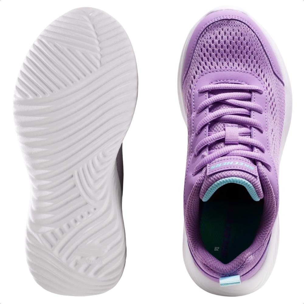 Tênis Skechers Bounder Ez Breeze Juvenil Lilás 6