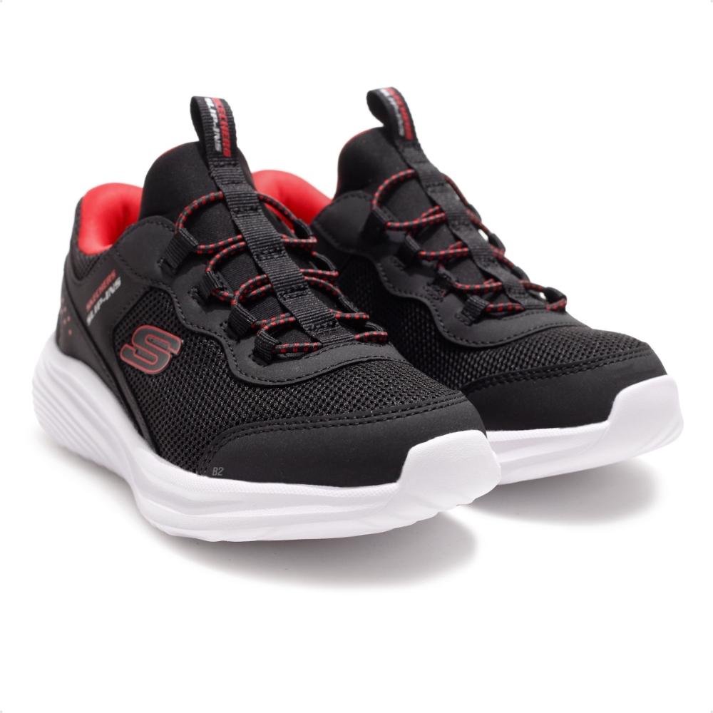 Tênis Skechers Bounder Pro Infantil Preto 3