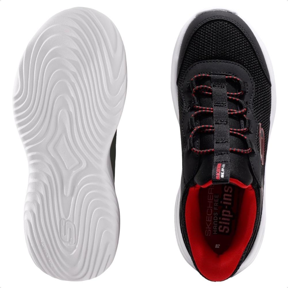 Tênis Skechers Bounder Pro Infantil Preto 6