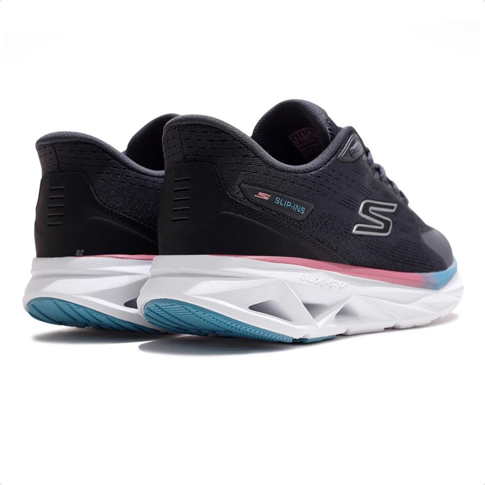 Tênis Skechers Glide Step Vortex Feminino Preto 5