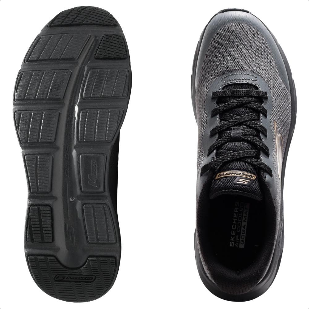 Tênis Skechers Glide Step Vortex Masculino Cinza 6