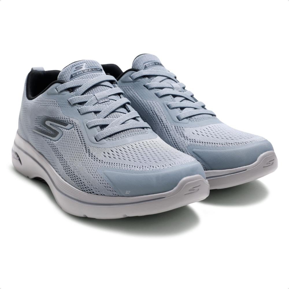 Tênis Skechers Go Walk Arch Fit 2.0 - Levy 2 Masculino Cinza 3