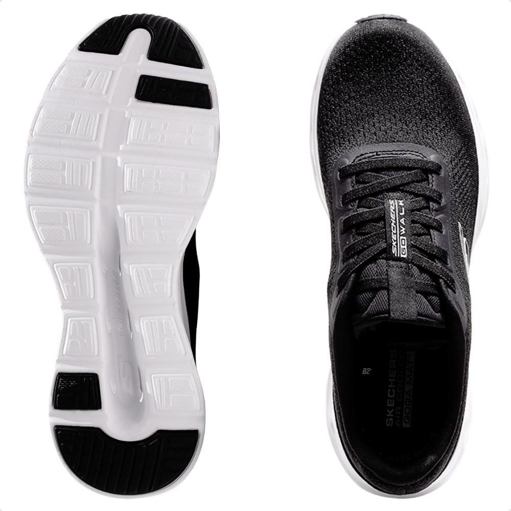 Tênis Skechers Go Walk Glid Step 2.0 - Vic Masculino Preto/Branco 6