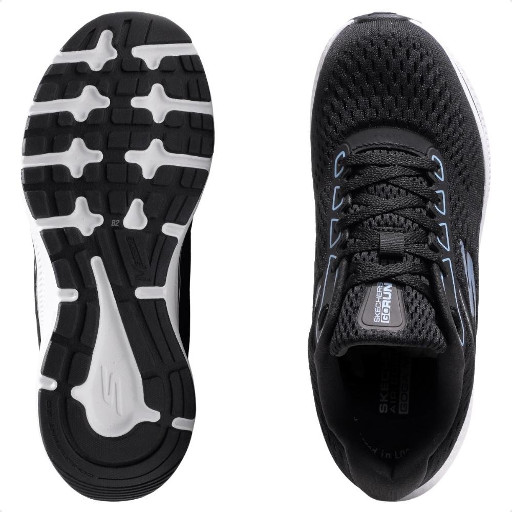 Tênis Skechers Go Run Consistente 2 Feminino Preto/Azul 6