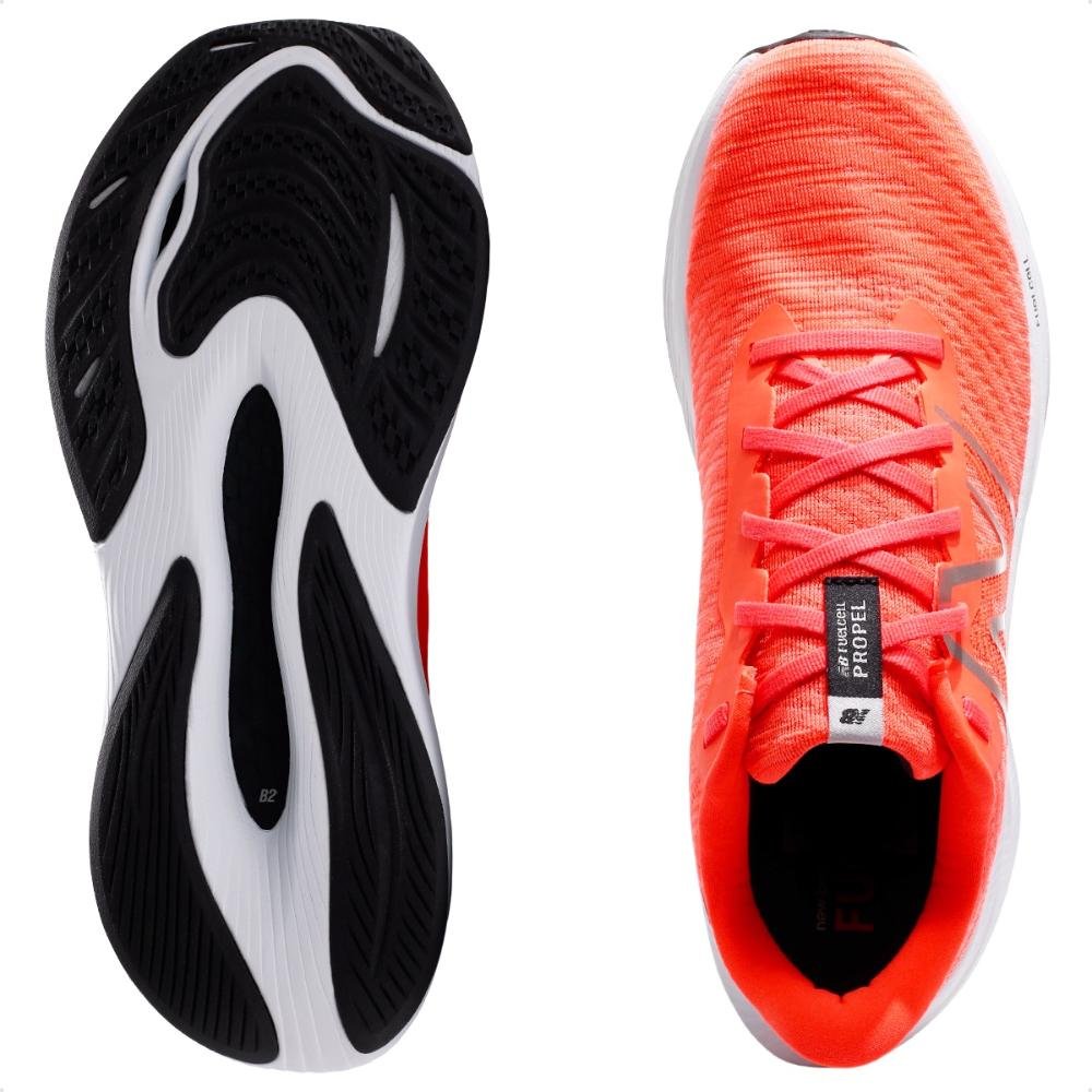 Tênis New Balance Fuelcell Propel V4 Masculino Laranja 6