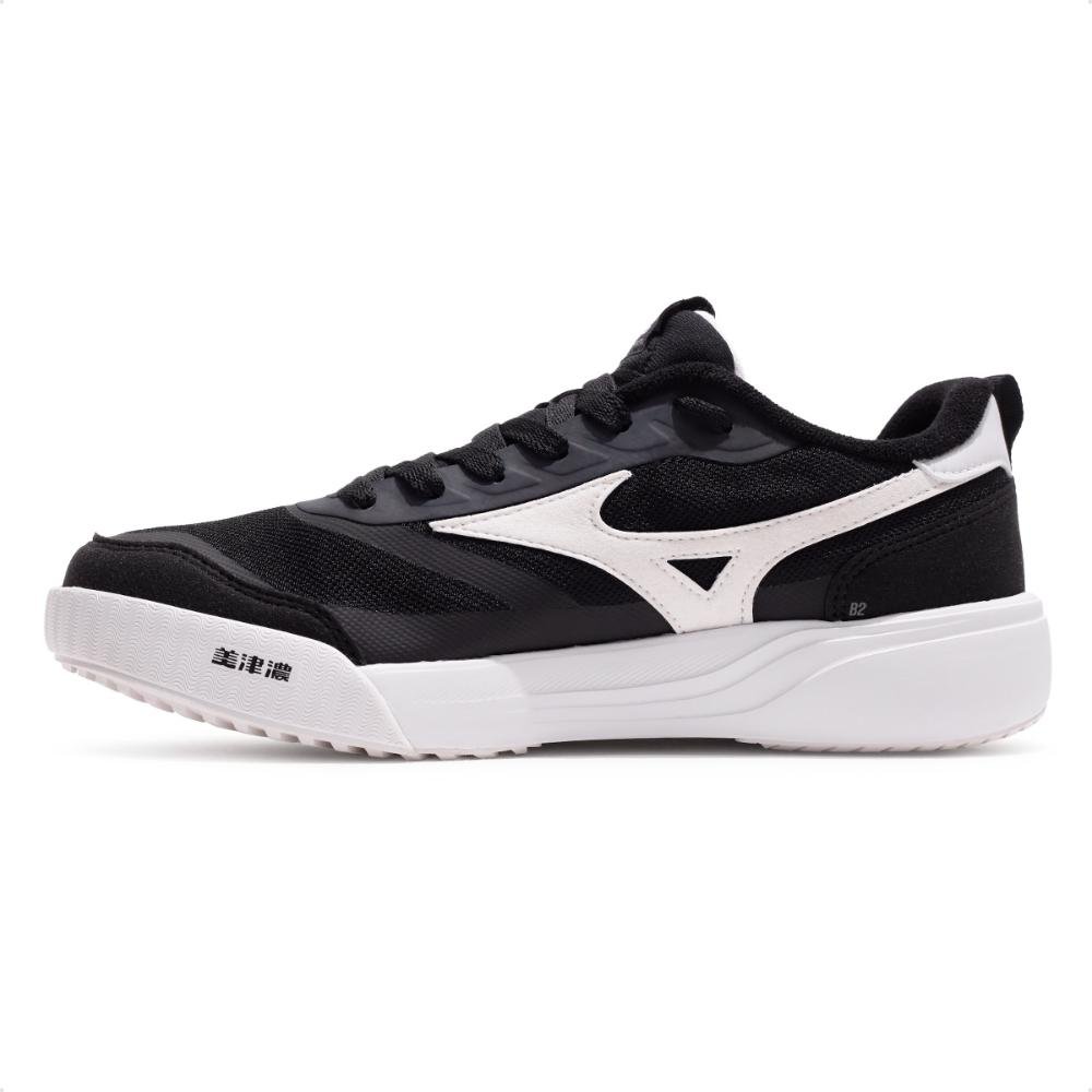 Tênis Mizuno Edo Cross Unissex Preto/Branco 2