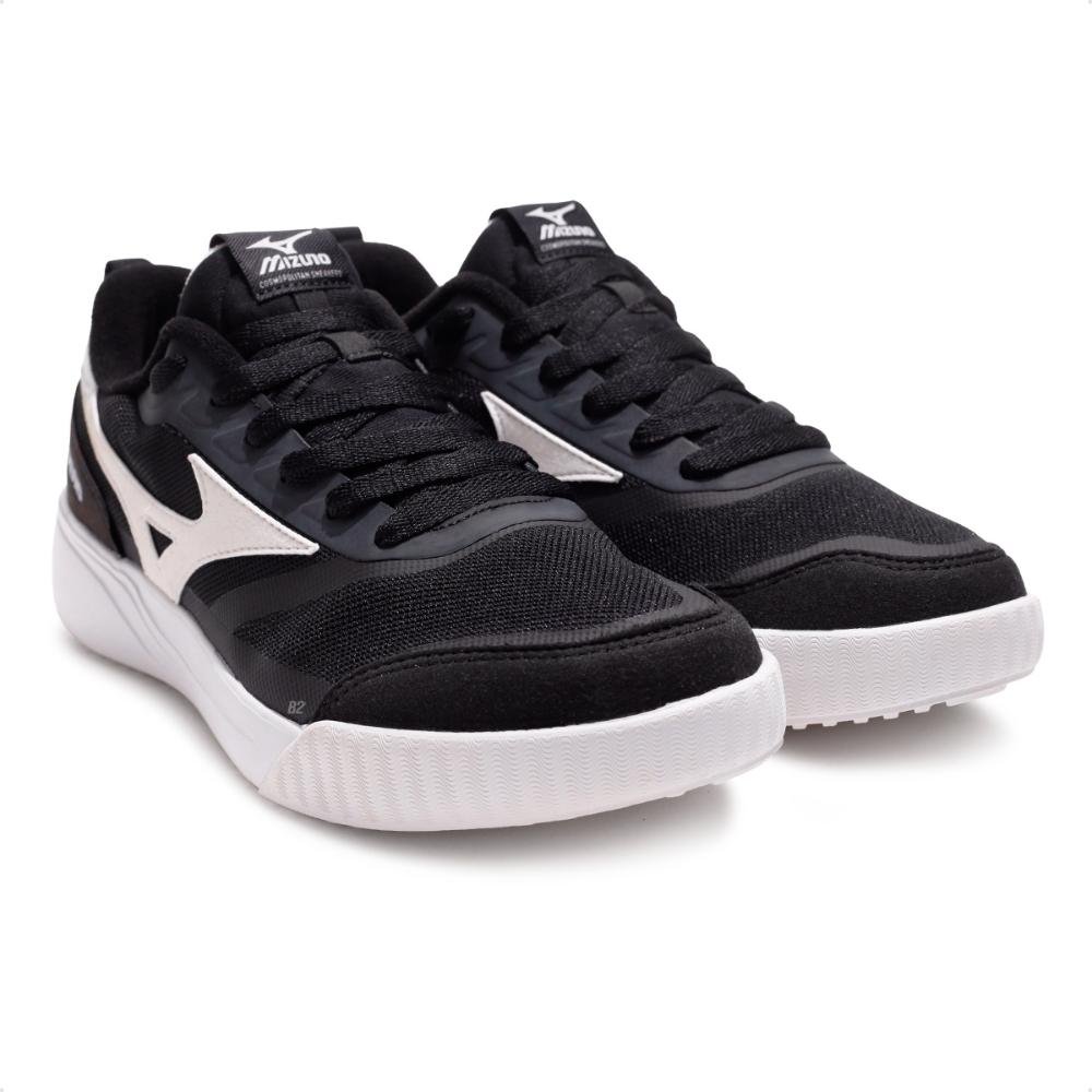Tênis Mizuno Edo Cross Unissex Preto/Branco 3