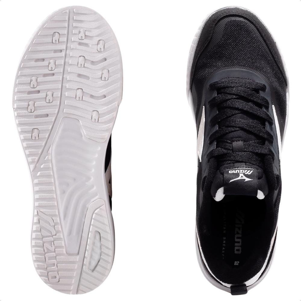 Tênis Mizuno Edo Cross Unissex Preto/Branco 6