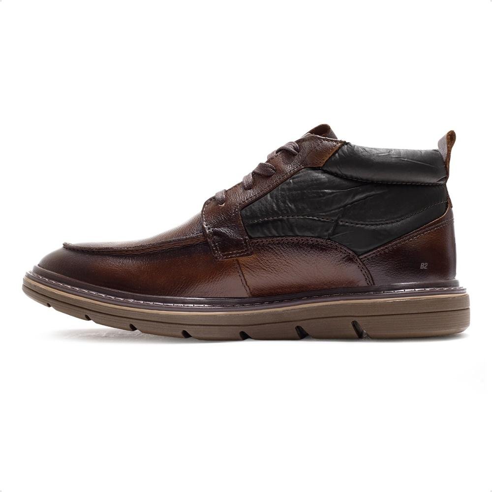 Bota Democrata Jeff Masculina Marrom/Preto 2