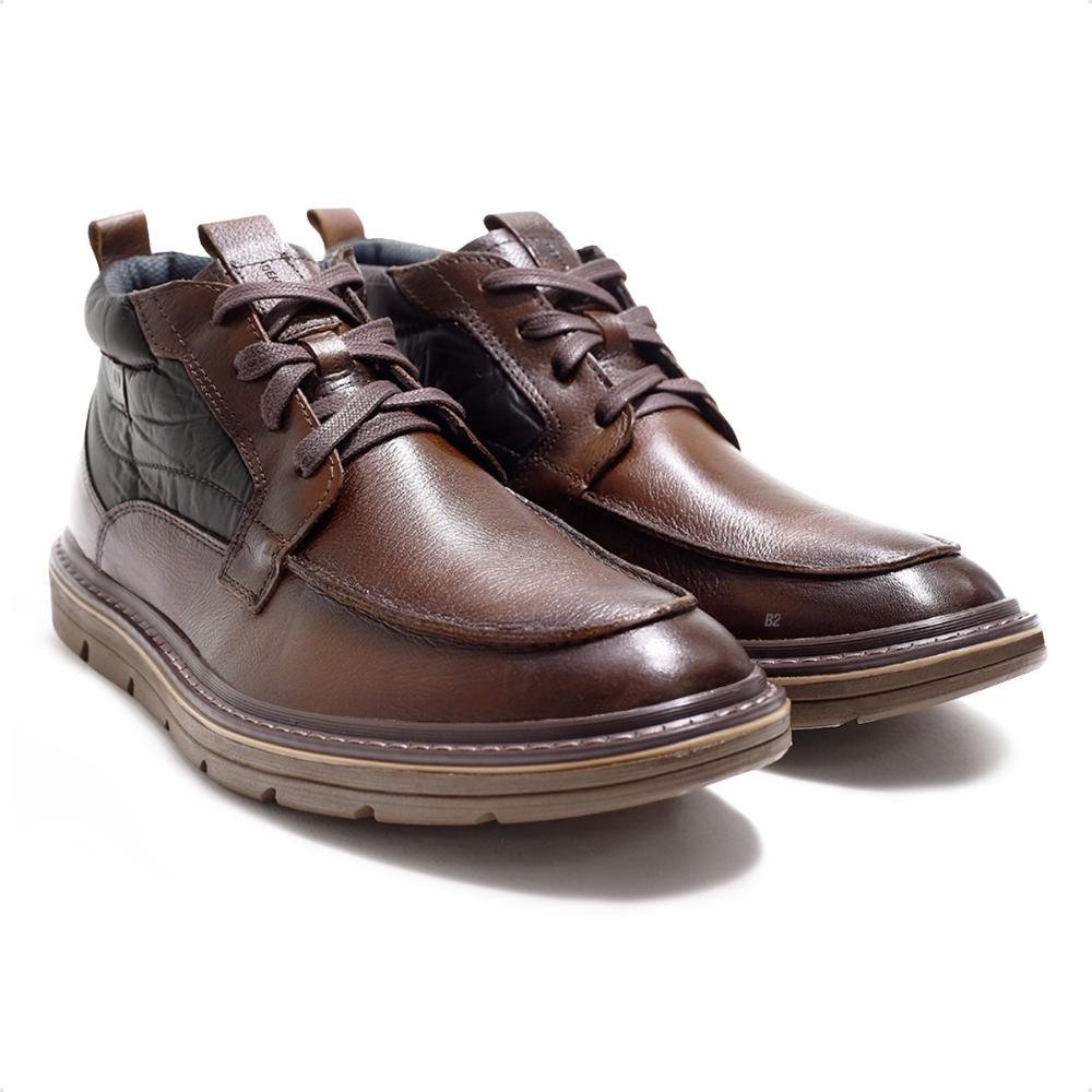 Bota Democrata Jeff Masculina Marrom/Preto 3