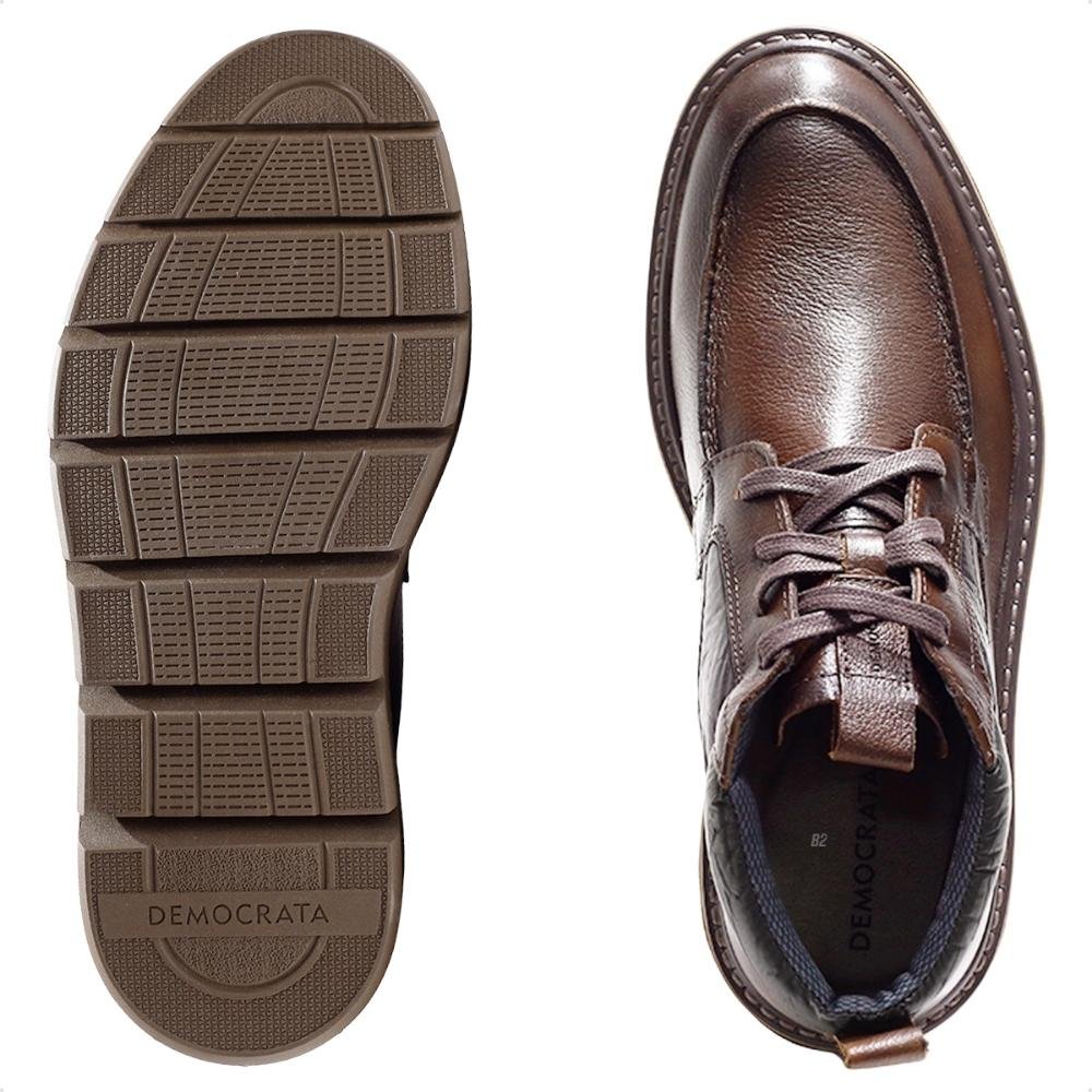Bota Democrata Jeff Masculina Marrom/Preto 6
