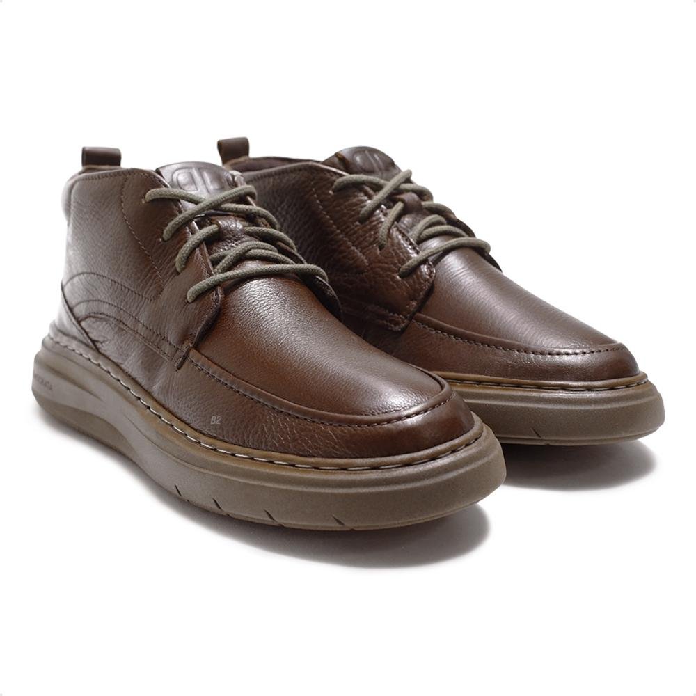 Bota de Couro Democrata Masculina Marrom 3