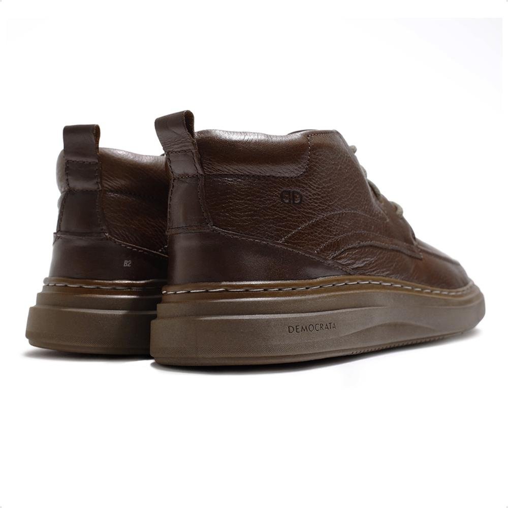 Bota de Couro Democrata Masculina Marrom 5