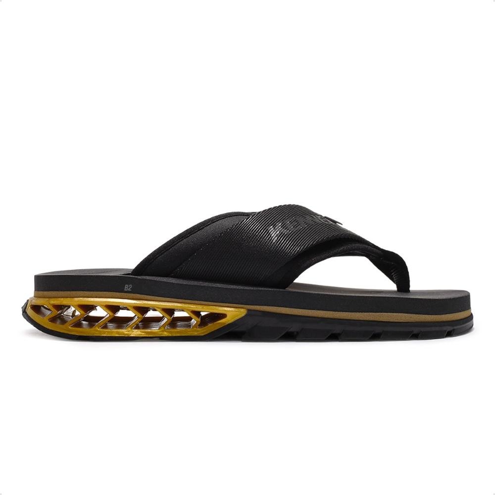 Sandália Kenner Rakka Sport Preto/Dourado 1
