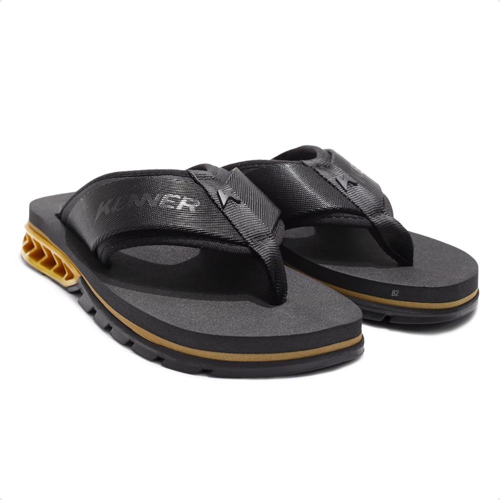 Sandália Kenner Rakka Sport Preto/Dourado 5