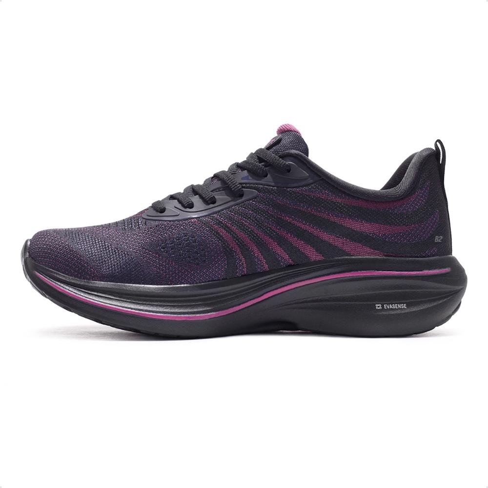 Tênis Olympikus Bruma Feminino Preto/Rosa 2