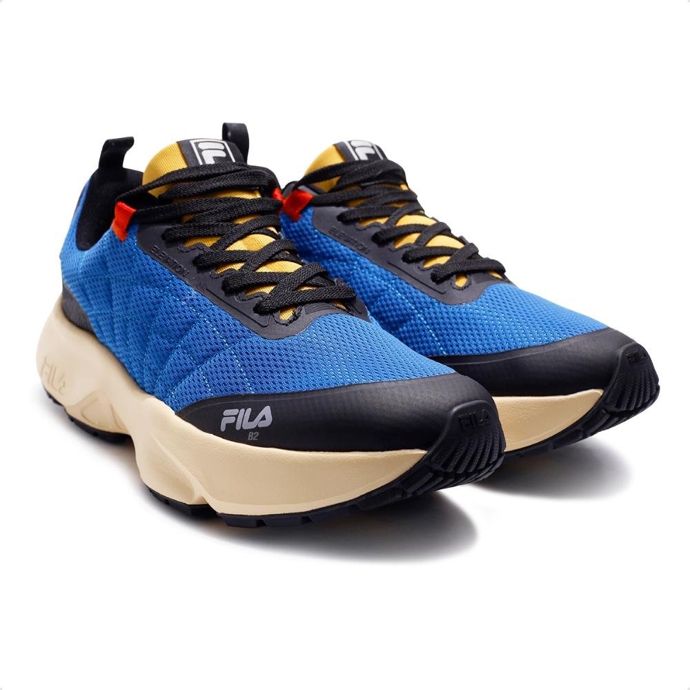 Tênis Fila Elevation Masculino Azul/Preto 3