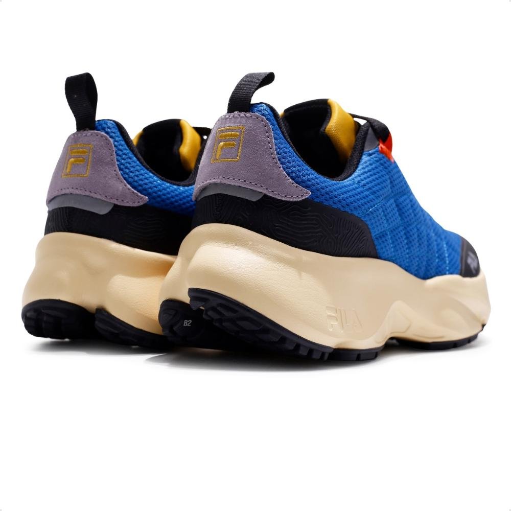 Tênis Fila Elevation Masculino Azul/Preto 5