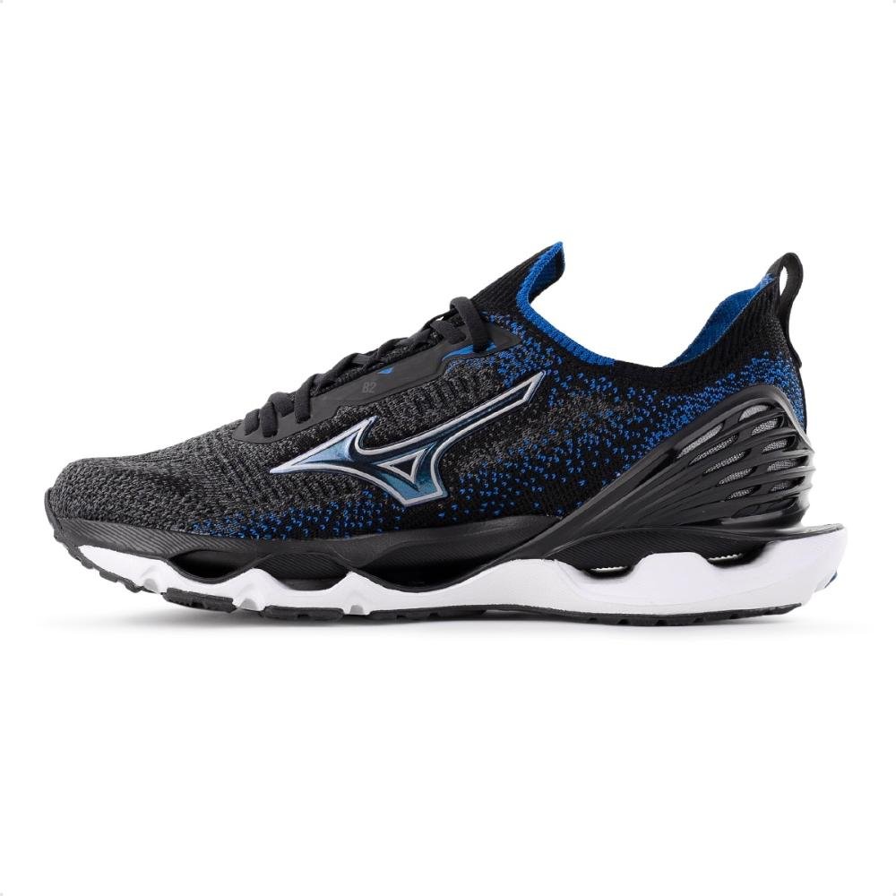Tênis Mizuno Wave Endeavor 2 Masculino Preto/Azul Marinho 2