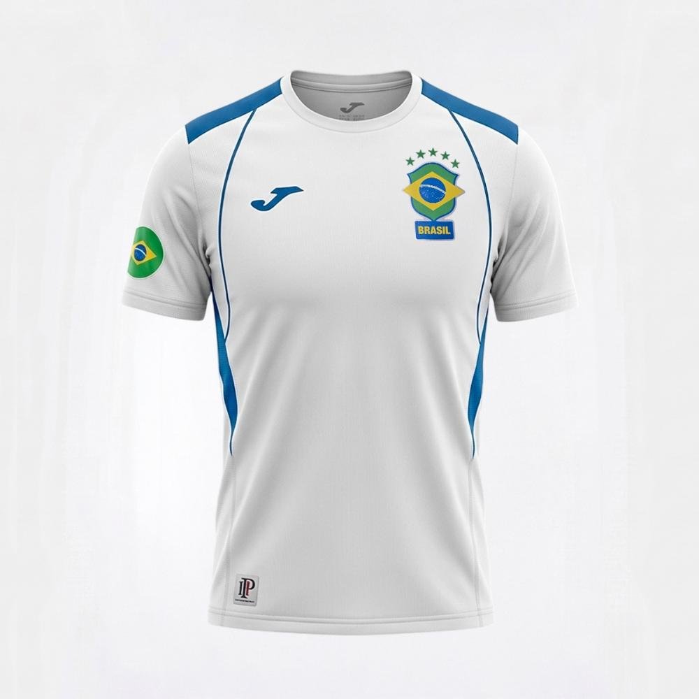 Camisa do Brasil Joma Torcedor Copa Branco 7