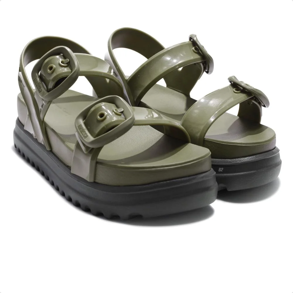 Sandália Melissa Cozy Sandal Platform AD Feminina Verde 3