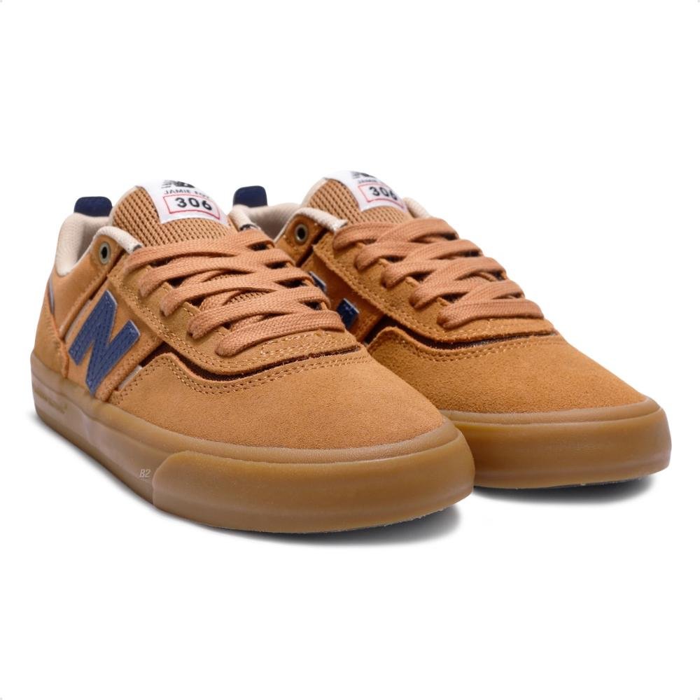 Tênis New Balance Nb Numeric Jaime Foy 306c Unissex Marrom/Azul 3