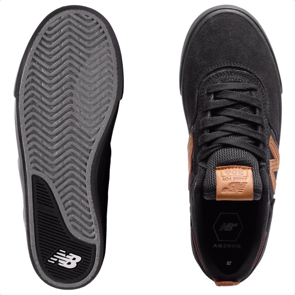 Tênis New Balance Nb Numeric Jaime Foy 306c Unissex Preto/Marrom 6