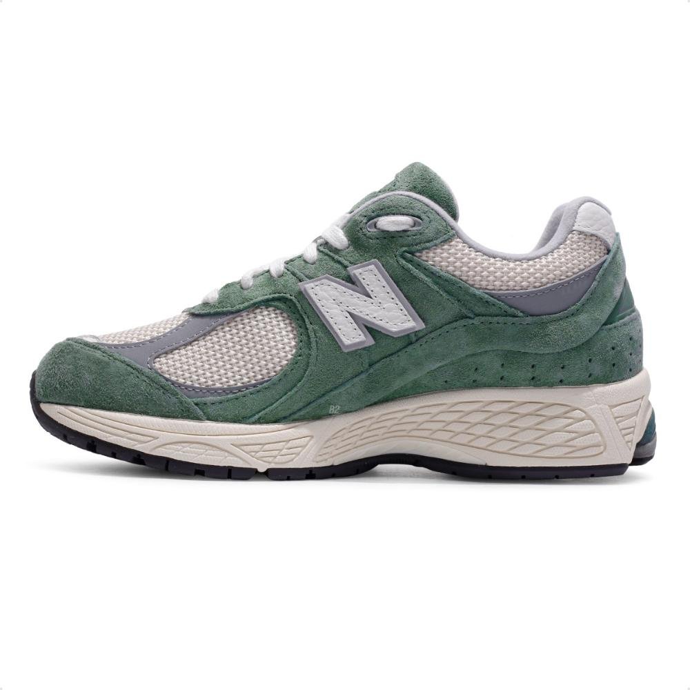 Tênis New Balance 2002r Unissex Verde/bege 2