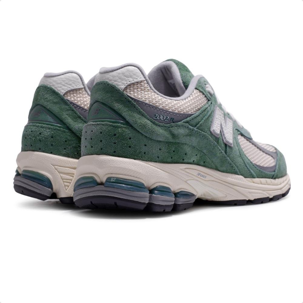 Tênis New Balance 2002r Unissex Verde/bege 5