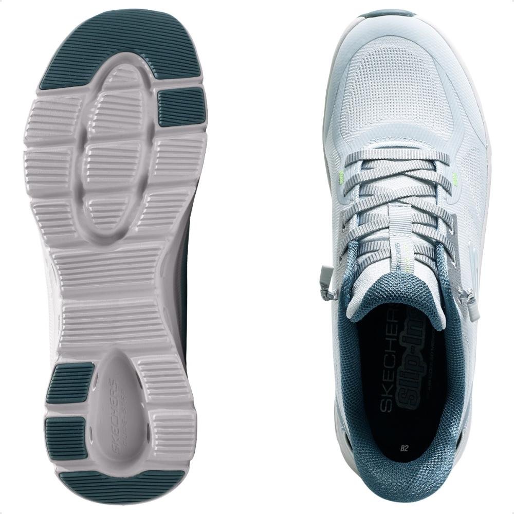 Tênis Skechers Glide Step Pro Feminino Azul/Cinza 6