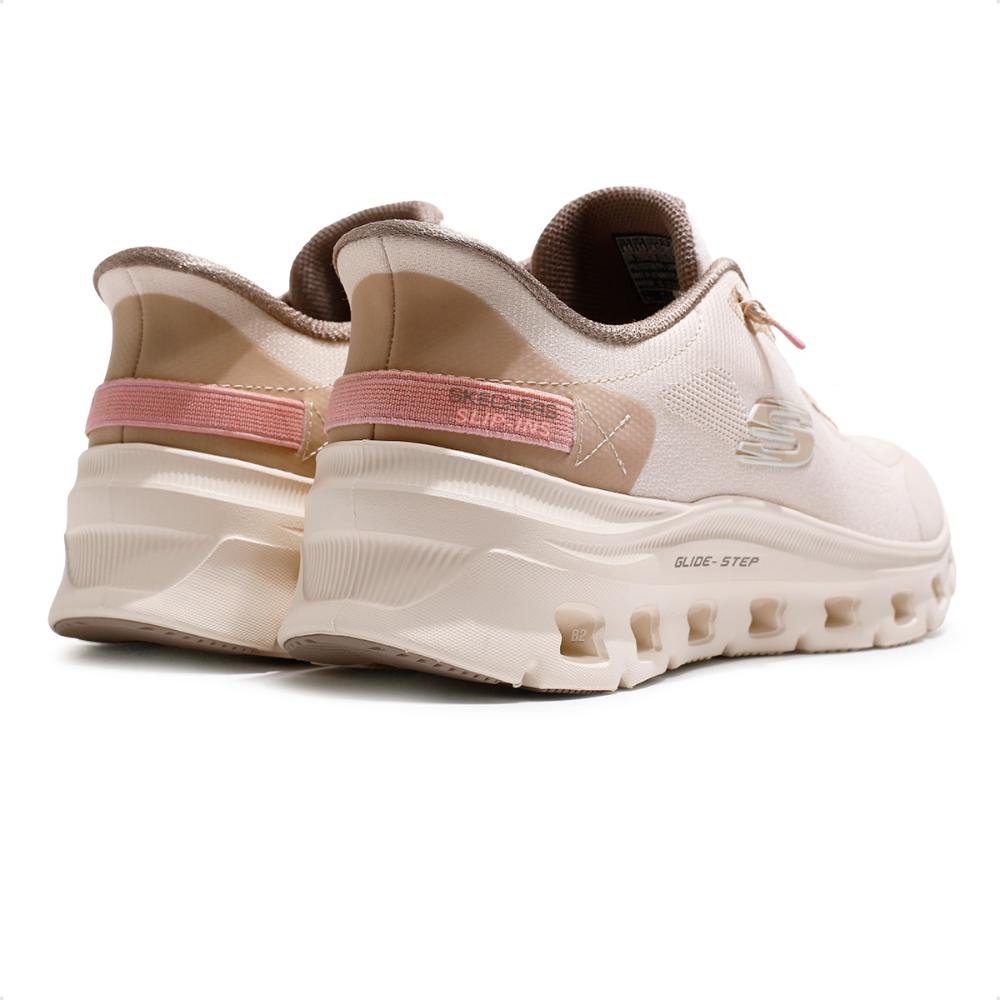 Tênis Skechers Glide Step Pro Feminino Bege 5