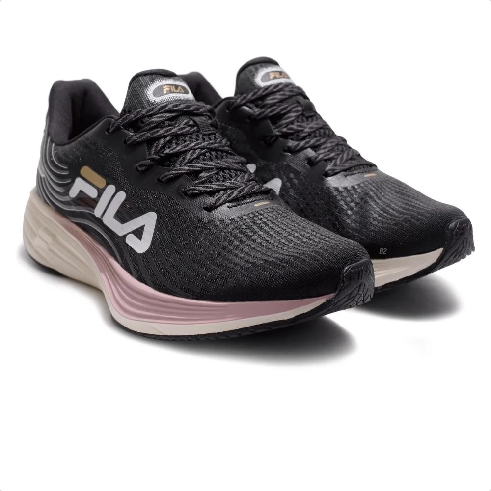 Tênis Fila Racer Curve 2 Feminino Preto 3