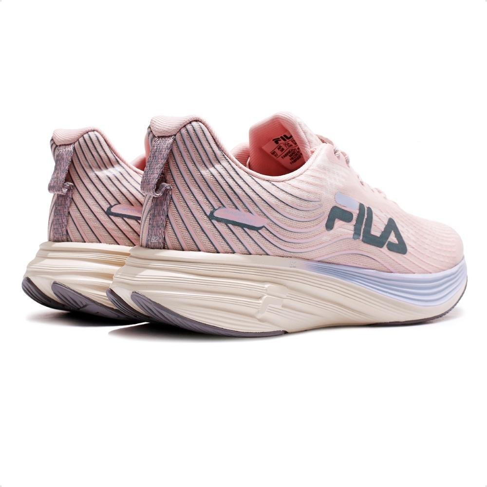 Tênis Fila Racer Curve 2 Feminino Rosa Claro / Cinza 5