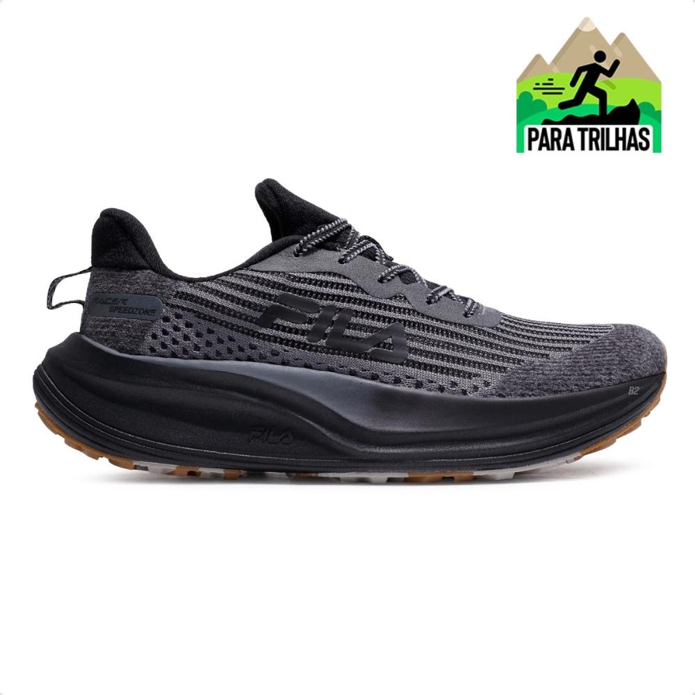 Tênis Fila Racer Speedzone Tr Feminino Grafite/Preto 7