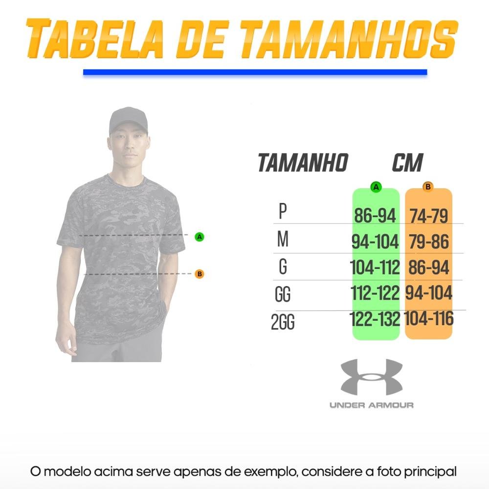 Camiseta Compressão Under Armour HG Masculina Branco 3