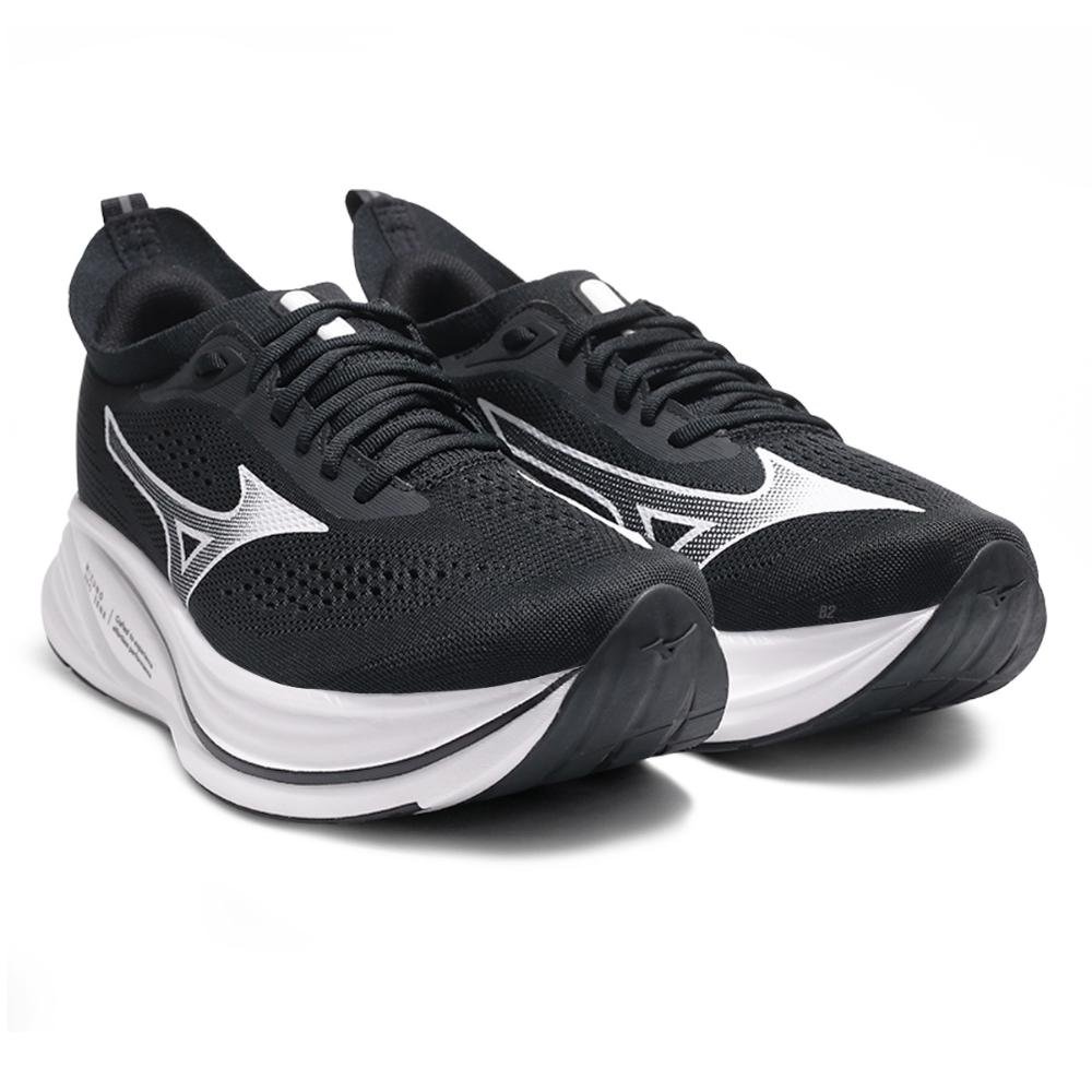 Tênis Mizuno Neo Zen 2 Unissex Preto/Branco