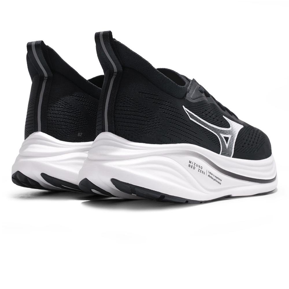 Tênis Mizuno Neo Zen 2 Unissex Preto/Branco 5