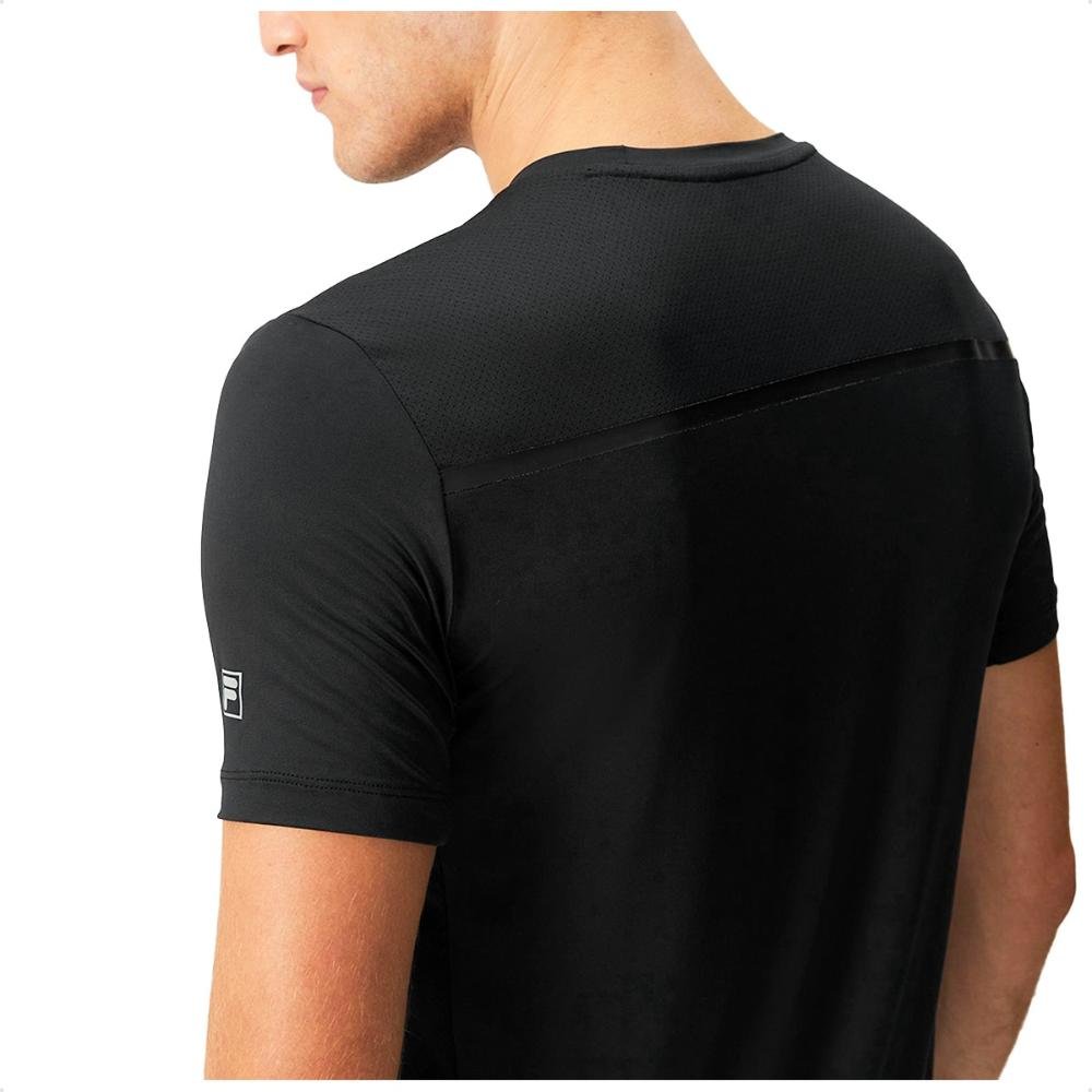 Camiseta Fila Performa Wind Masculina Preto 3
